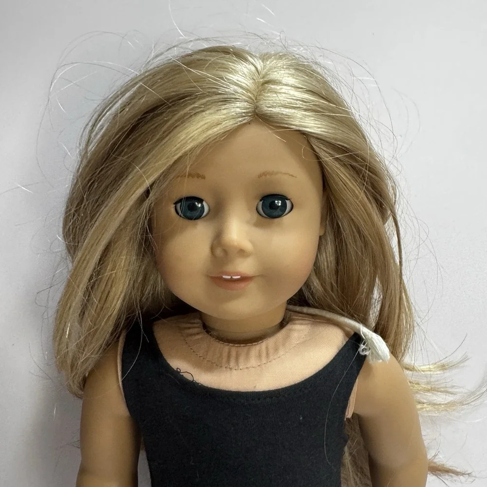 American Girl Doll 2013 Blue Eyes Teeth Blonde Hair Just Like You 1483SJ